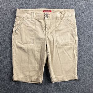 Unionbay Shorts Women's Size 16 Beige Bermuda Outdoors‎ Travel Cotton Blend